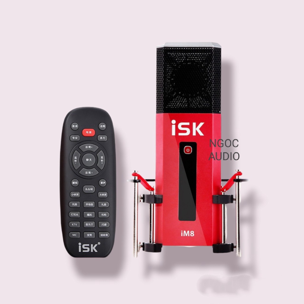 Micro thu âm live stream cao cấp ISK IM8 – Mic không cần dùng soundcard chất lượng âm thanh đạt chuẩn phòng thu