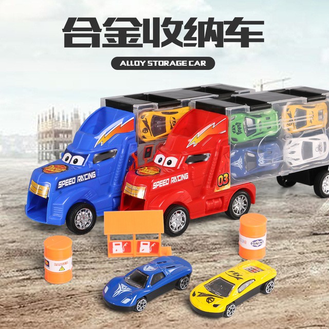 Hộp Đựng Đồ Chơi Hình Xe Ô Tô Dành Cho Bé 9 Tuổi