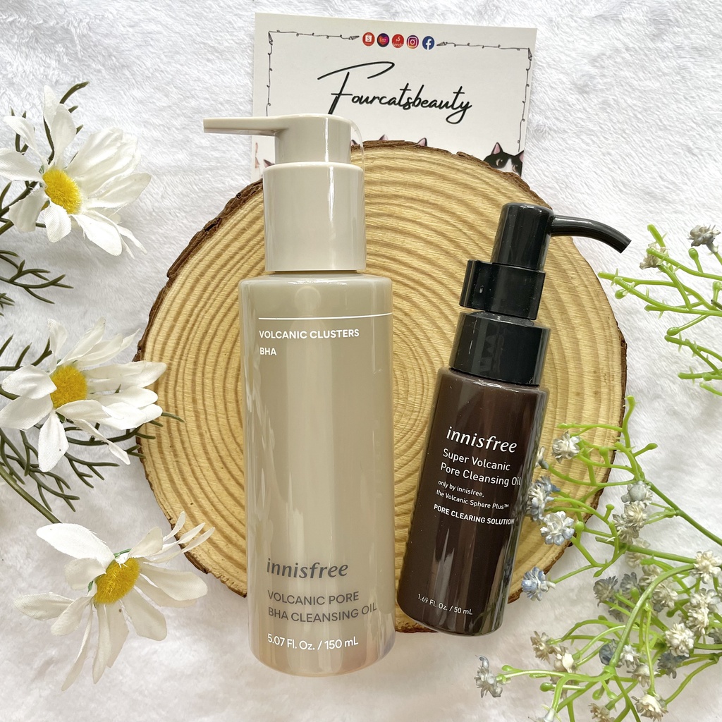 Dầu Tẩy Trang Innisfree Super Volcanic Pore, Volcanic Pore BHA Cleansing Oil 150ml