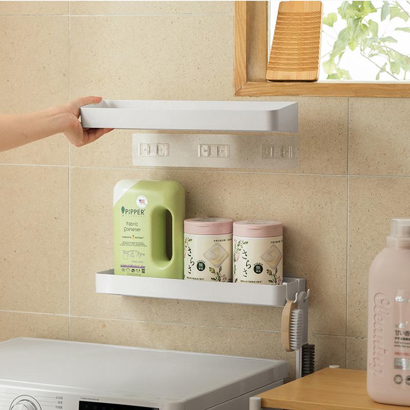 Kệ để đồ đa năng bằng nhựa cao cấp treo tường không khoan vít