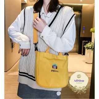 Túi tote 🚕FREE SHIP🚕 Túi đeo chéo đa năng phong cách thời trang Harajuku cho sinh viên BB048
