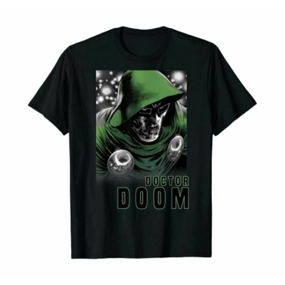Diy Customiezd Store Tee Unseix Fantastic Four Doctor Doom Portrait Áo thun