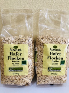Yến mạch Đức Hafer Flocken 500gr cán nguyên
