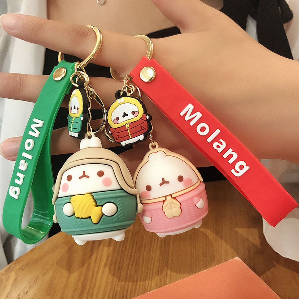 Móc Khóa Hình Thỏ Xinh Xắn Dễ Thương