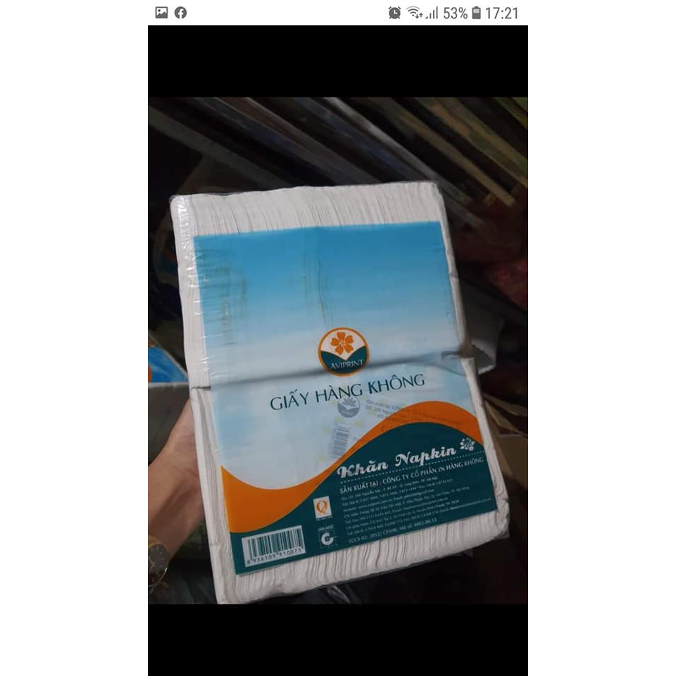 Giấy ăn hàng không napkin loại 1kg