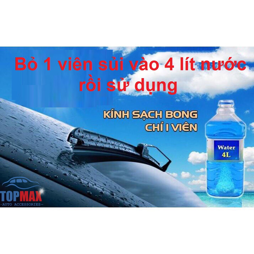 [Mã LIFEAUMAY giảm 10% tối đa 30k đơn 150k] Viên rửa kính Carsun Loại 1 Viên Lẻ