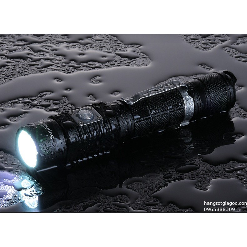 Đèn pin siêu sáng Supfire A3 – S bóng 10w chính hãng cực đẹp –