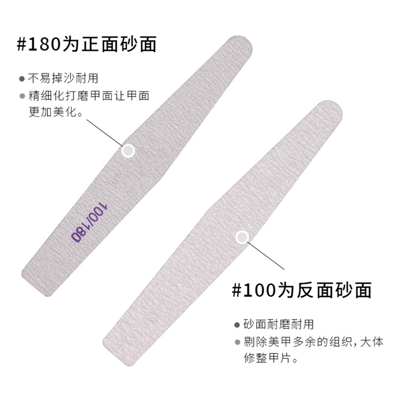 Dụng Cụ Dũa Móng Tay Hai Mặt Bằng Bọt Biển Mini
