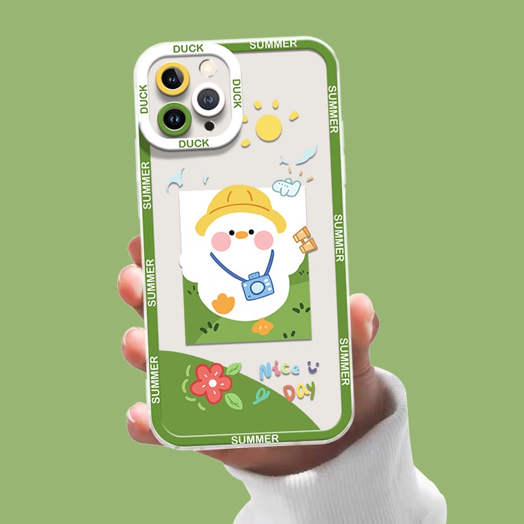 Ốp Điện Thoại Silicon TPU Mềm Trong Suốt Chống Sốc In Họa Tiết Hoạt Hình Cho IPhone 14 6 6S 7 8 Plus X XS XR 11 12 13 Pro Max