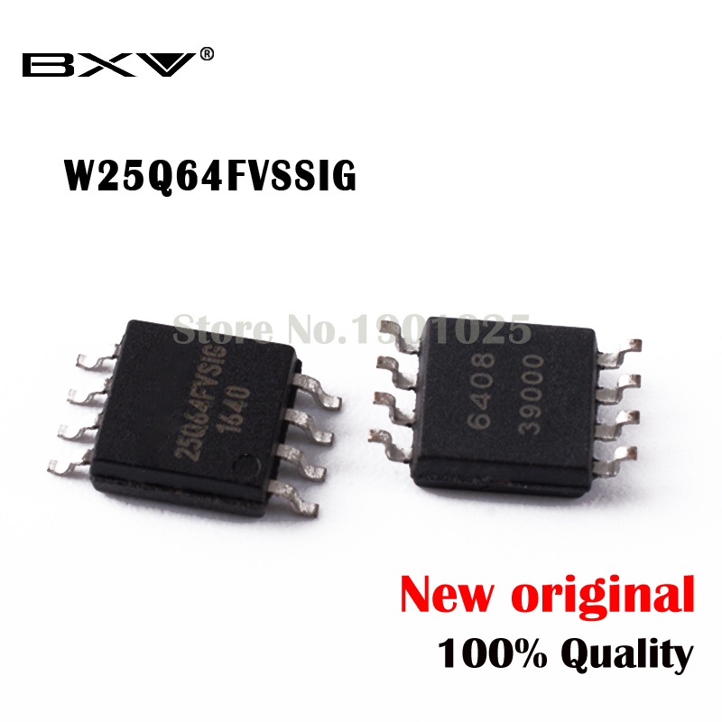 10 chiếc W25Q64FVSSIG W25Q64FVSIG 25Q64FVSSIG SOP-8 25Q64FVSIG 25Q64 mới