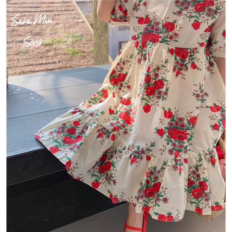 Váy đầm bé gái dễ thương mềm mại dáng babydoll trơn vải Kate mềm nhập cao cấp mùa hè Haivanco thời trang bé gái 12-45kg