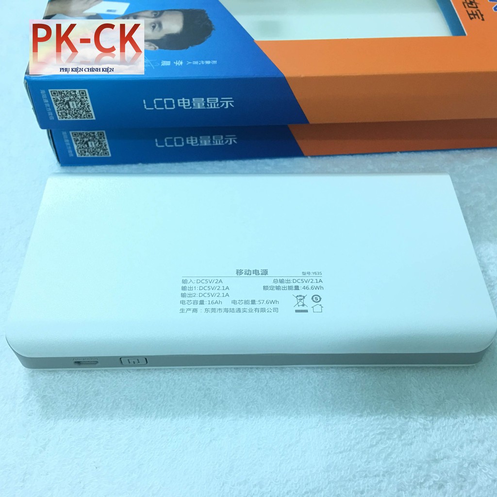 Sạc Dự Phòng Arun 20000mAh Chính Hãng