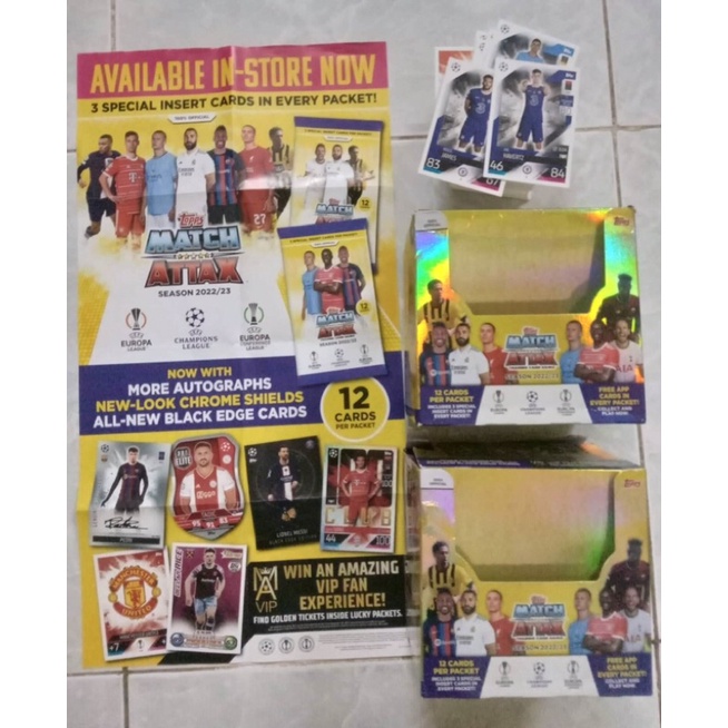 Thẻ cầu thủ Match Attax 22/23