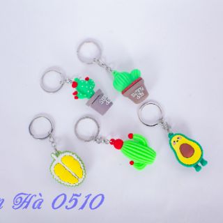 Móc khóa quả bơ quà tặng hot