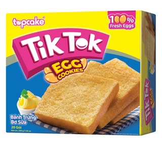 Bánh Trứng nướng Tik Tok Bơ Sữa - có sẵn