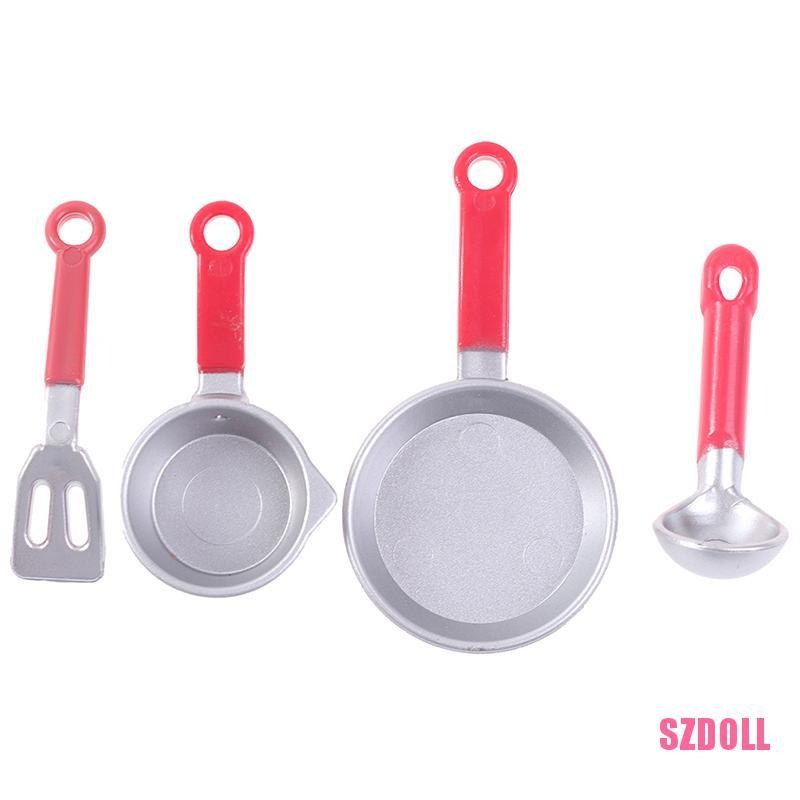 Mô Hình Đồ Chơi Dụng Cụ Nấu Ăn Nhà Bếp Cho Búp Bê Tỉ Lệ 1:12