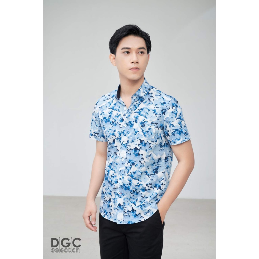 Áo sơ mi Nam ngắn tay phong cách thanh lịch và hiện đại DGCs - SASNCB11M-S
