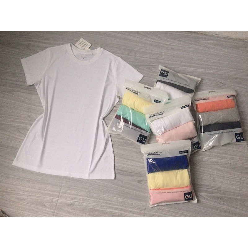 Áo phông nữ cổ tròn VNXK chất liệu cotton mềm mại nhiều màu