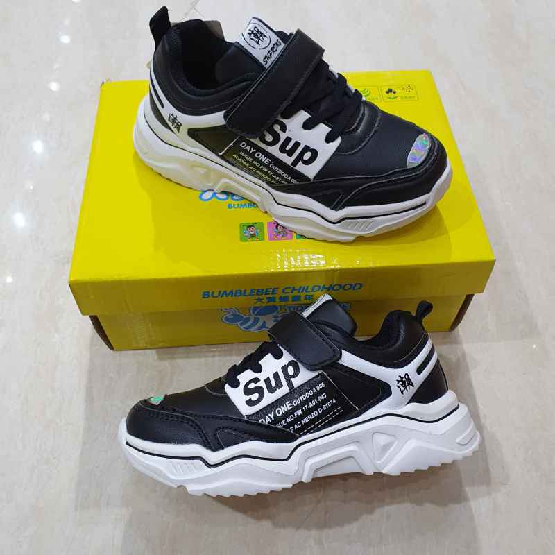 Sneaker 7 - 11 Tuổi, Trẻ Em Cột Dây Kèm Quai Trơn Phối nhiều màu 37763_152102