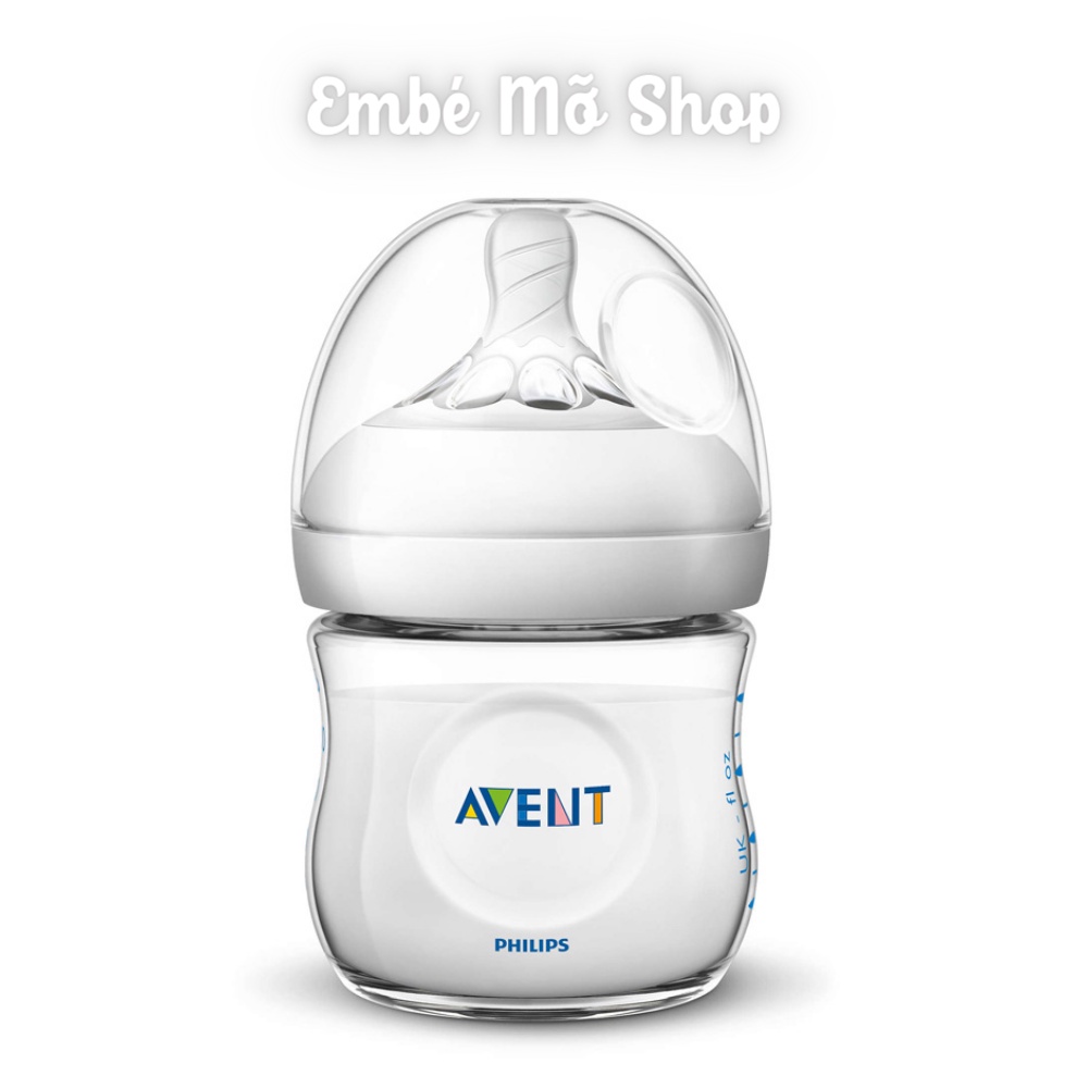Bình Sữa PHILIPS AVENT NATURAL 60ML/125ML/330ML Hàng Chính Hãng - Embé Mỡ