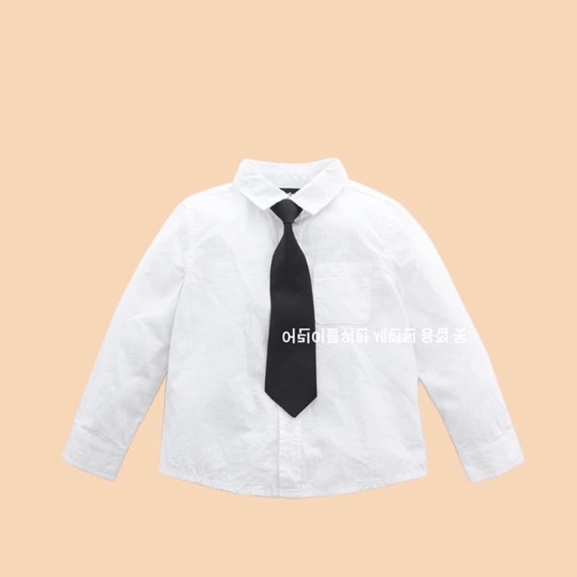 Set sơ mi trắng kèm carvat