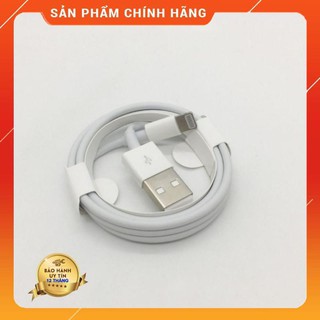 Cáp sạc iphone 7/8/x/xs/xsmax lightning zin bóc máy - bảo hành 12 tháng 1 đổi 1