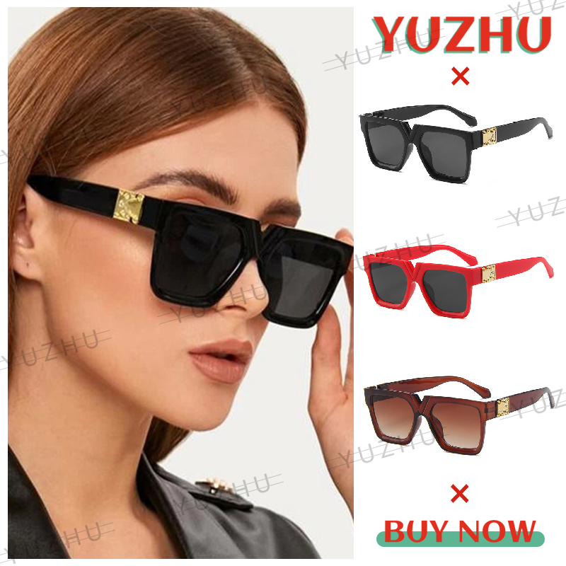 Kính mát hình chữ V phong cách Vintage thời trang cho nữ