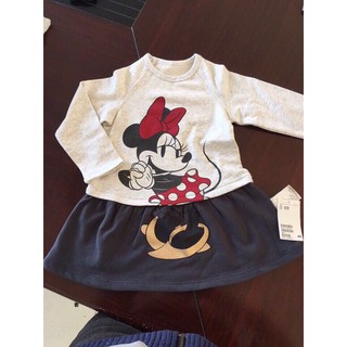Váy nỉ Mickey