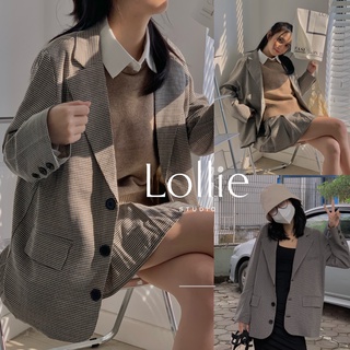 áo blazer 2 lớp dài tay kẻ TKJ10 1994closet