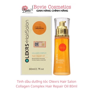 Tinh dầu dưỡng tóc Olexrs Hair Salon Collagen Complex Hair Repair Oil 80ml