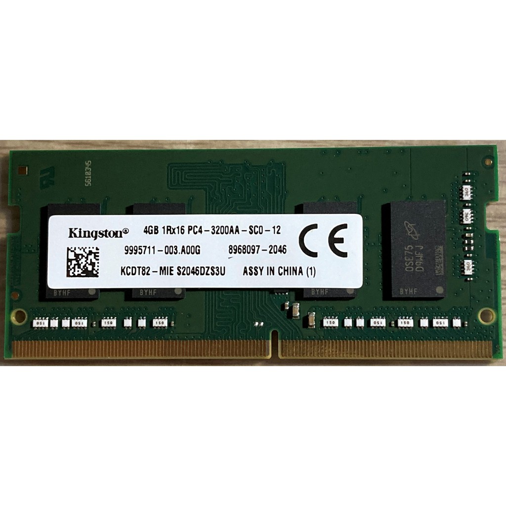 Bộ Nhớ Ram Laptop Kingston DDR4 4GB-3200