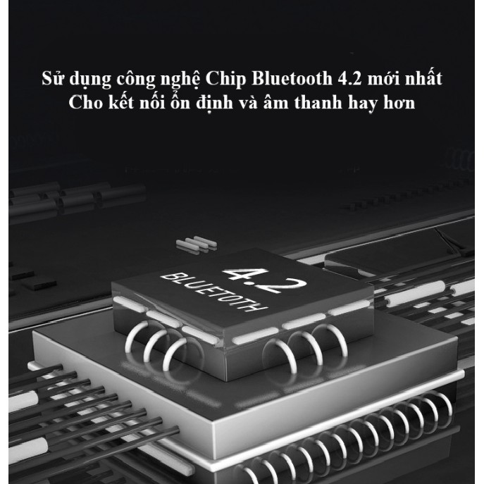 Tai nghe bluetooth 2 bên S8 có dây choàng cổ 2 đầu hít nam châm