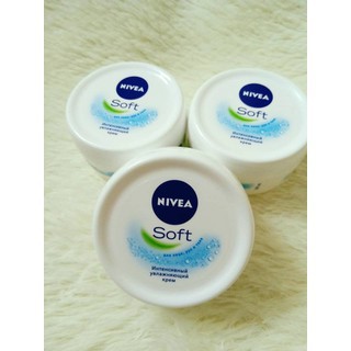 [Xả Hàng ] Dưỡng ẩm Nivea Soft Nga chính hãng ( hàng đủ bill)