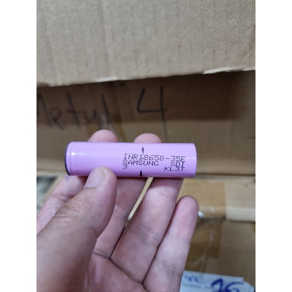 Cell pin 18650 Sam Sung INR18650 35E SDI KL4T 3500mah tháo khối mới 100% Diy 3500mah  3500mah