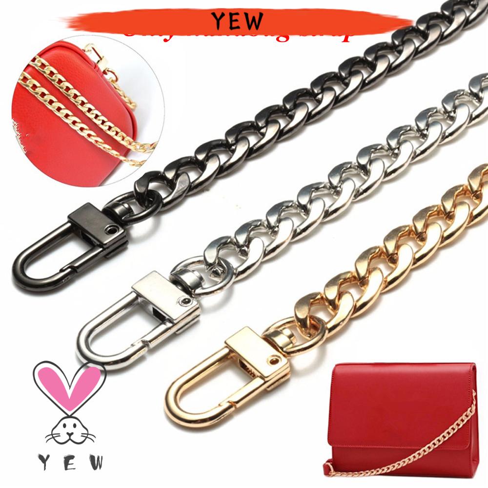 Dây Đeo Túi Xách Bằng Nhôm Siêu Nhẹ Đính Kim Tuyến Lấp Lánh Thời Trang DIY