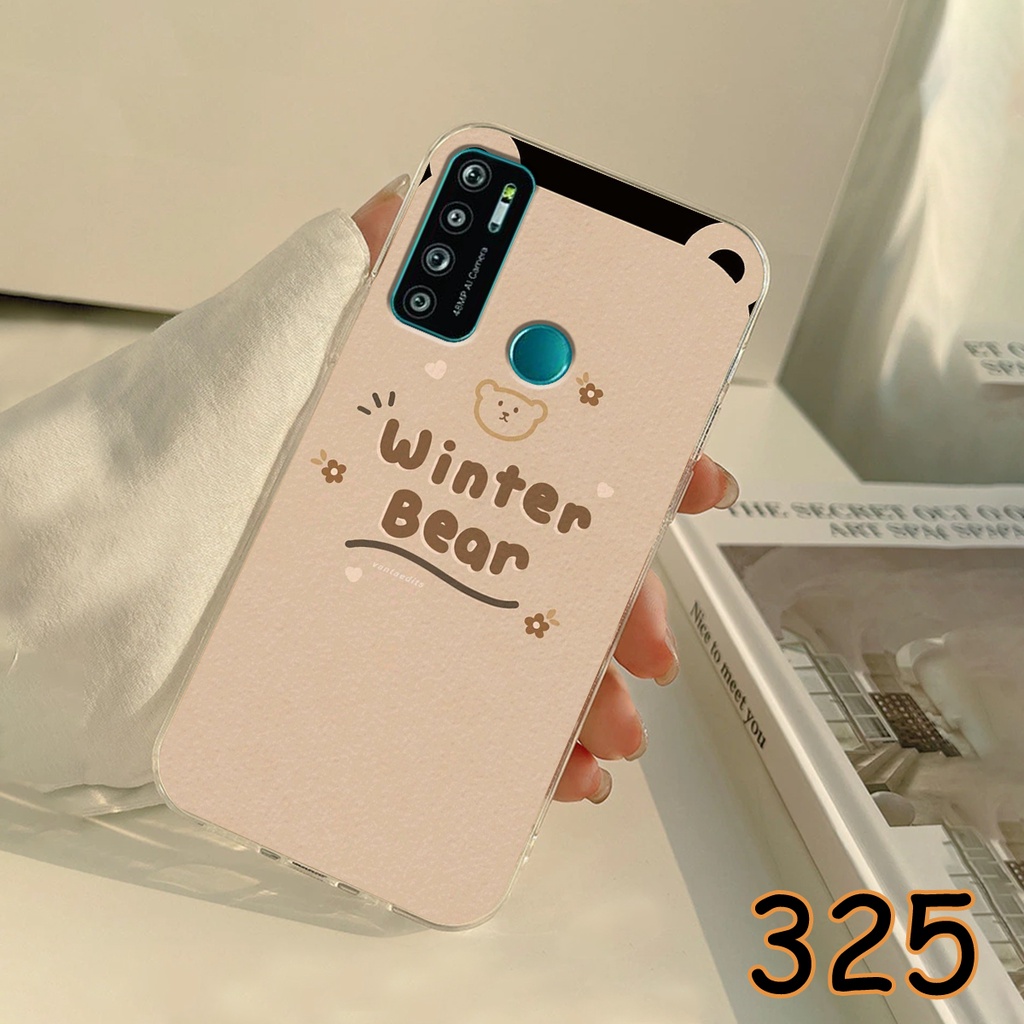 Ốp Lưng Vsmart Live 4 - Vsmart Live in hình Tai thỏ - Chất liệu Silicon cao cấp