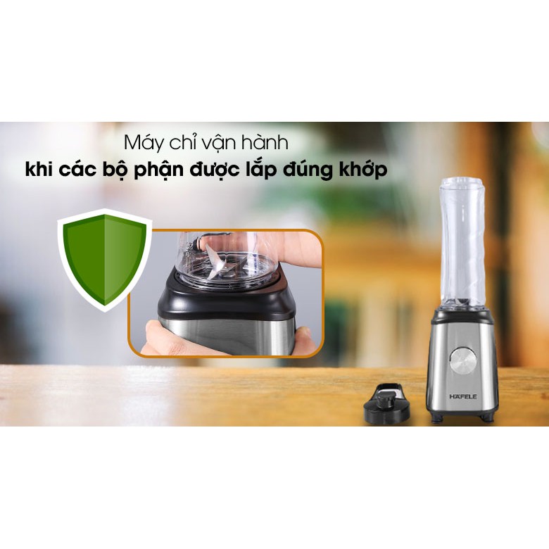 Máy xay sinh tố mini dùng làm bình nước uống 0.6L Hafele GS-621 / 535.43.263 350W - Hàng chính hãng