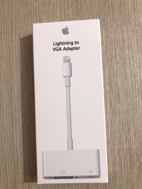 Cáp chuyển đổi Apple Lightning to VGA Adapter [Nguyên seal hộp - chính hãng]