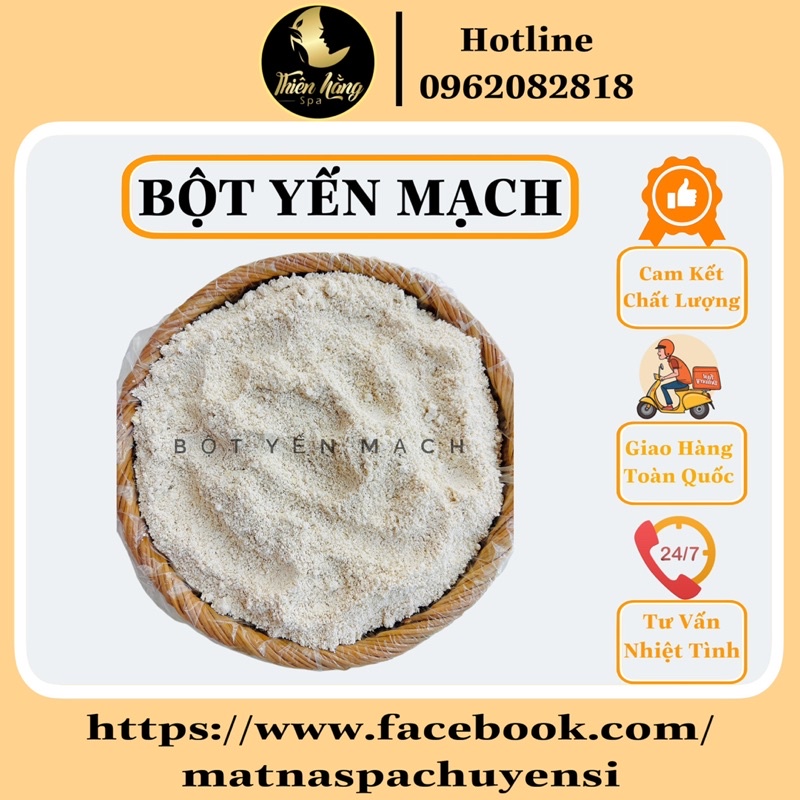 1kg Bột Yến Mạch Nguyên Chất 100%
