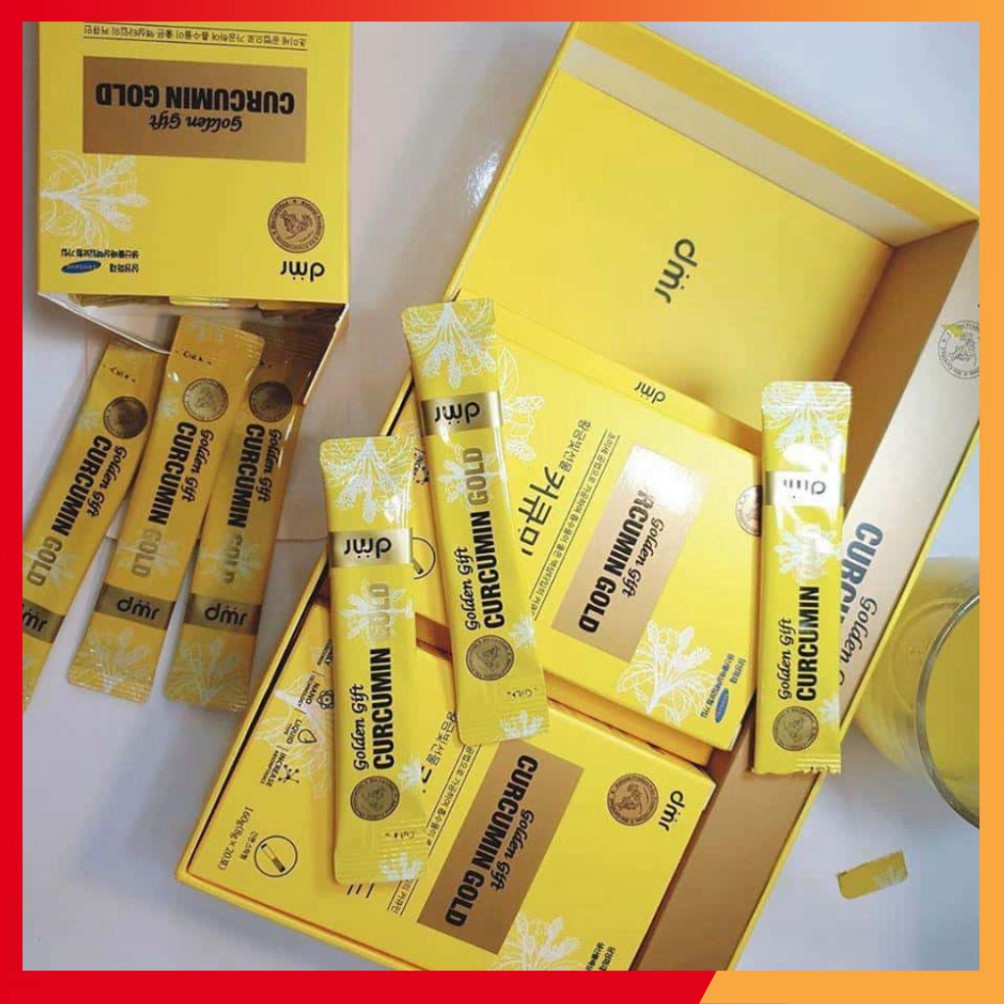 [Freeship] Nghệ Nano Curcumin Gold Hàn Quốc hộp 60 gói