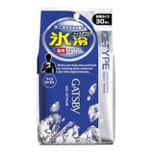 Khăn giấy ướt Gatsby khử mùi 30 tờCHÍNH HÃNG Sản phẩm giúp giảm mùi khó chịu ở vùng sau tai và cổ