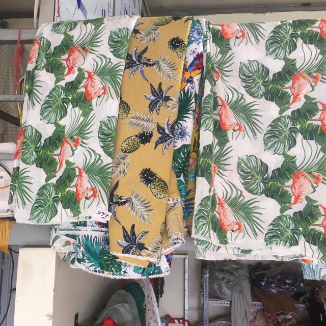 Vải tơ thải sale ib chọn mẫu