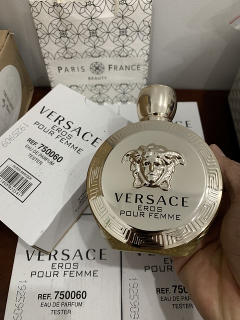 [Mã 1512FMCGSALE giảm 8% đơn 500K] Nước hoa Versace Eros Pour Femme EDP 100ml. Tester 750060 (Hộp carton như hình) | BigBuy360 - bigbuy360.vn