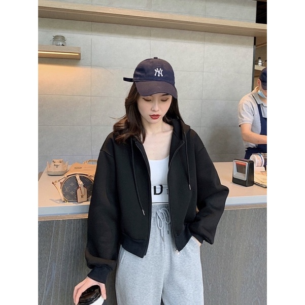 áo khoác croptop tay phồng chỉ 99k quá rẻ