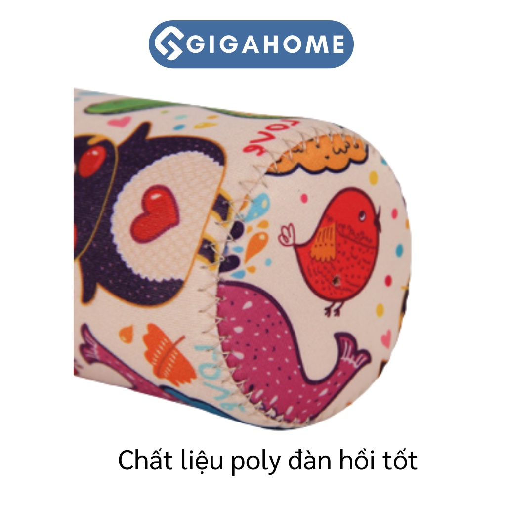 Túi Vải Bố Dày Đựng Bình Nước, Ly Giữ Nhiệt Chống Thấm, Có Quai Xách 450ml GIGAHOME 6692