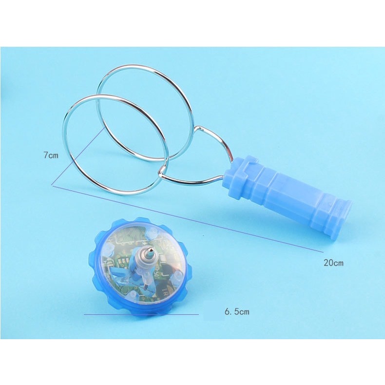 Con quay nam châm phát sáng