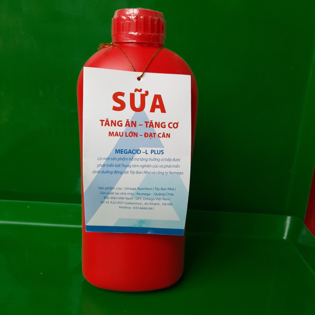 Sữa Vỗ Béo Vật Nuôi  MEGACID PLUS