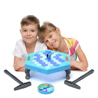Bộ đồ chơi phá băng bẫy chim cánh cụt - siêu hót