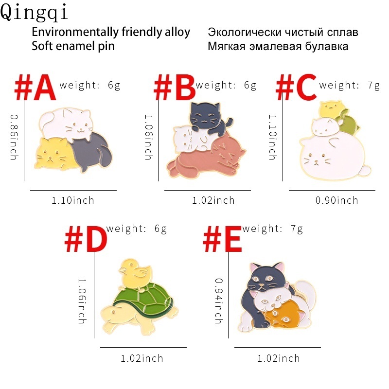 Ghim Cài Áo MISS ZOE Hình Động Vật Dễ Thương