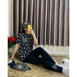 ÁO PHÔNG M//L//B MONOGRAM NY YANKEE